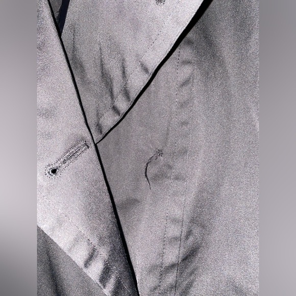 Anne Klein Five Button Raincoat Jacket Outdoor Water Repellent Women L - Picture 10 of 10